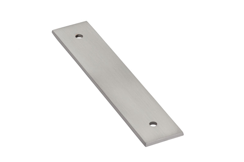 Emtek 86435 Art Deco Rectangular Backplate for Pull" - Stellar Hardware and Bath 
