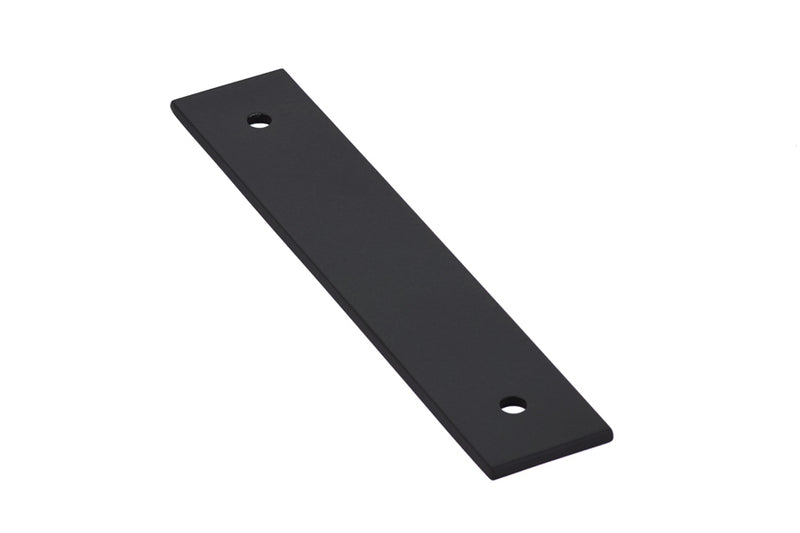 Emtek 86435 Art Deco Rectangular Backplate for Pull" - Stellar Hardware and Bath 