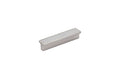 Emtek 86374 Carbon Fiber Silver Bin Pull 3" - Stellar Hardware and Bath 