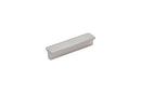 Emtek 86374 Carbon Fiber Silver Bin Pull 3" - Stellar Hardware and Bath 