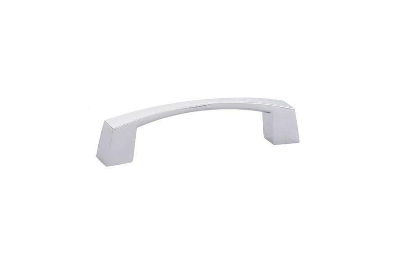 Emtek 86406 Sweep Cabinet Pulls 3 1/2'' - Stellar Hardware and Bath 