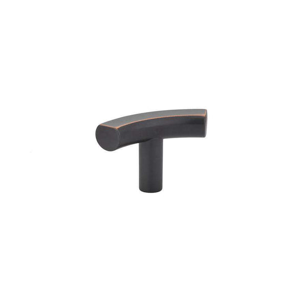 Emtek 86415 T-Curve Cabinet Pull 2" - Stellar Hardware and Bath 