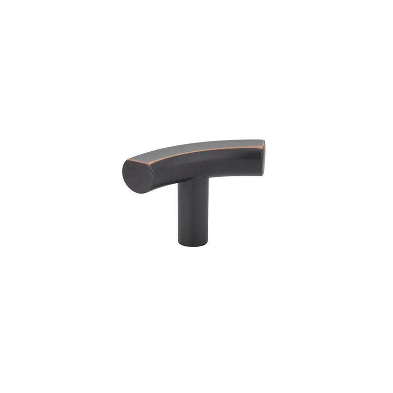 Emtek 86415 T-Curve Cabinet Pull 2" - Stellar Hardware and Bath 