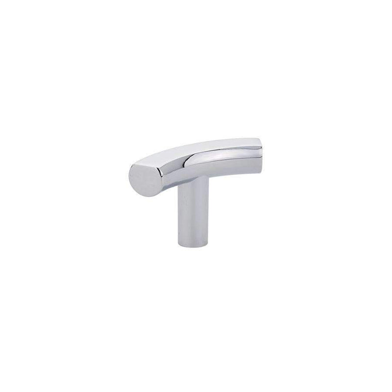 Emtek 86415 T-Curve Cabinet Pull 2" - Stellar Hardware and Bath 