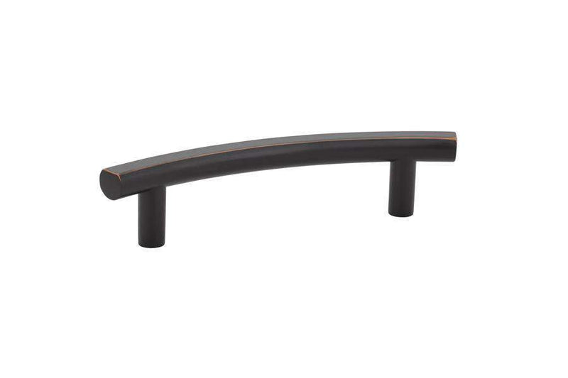 Emtek 86417 T-Curve Cabinet Bar Pulls 4'' - Stellar Hardware and Bath 