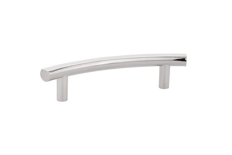 Emtek 86417 T-Curve Cabinet Bar Pulls 4'' - Stellar Hardware and Bath 