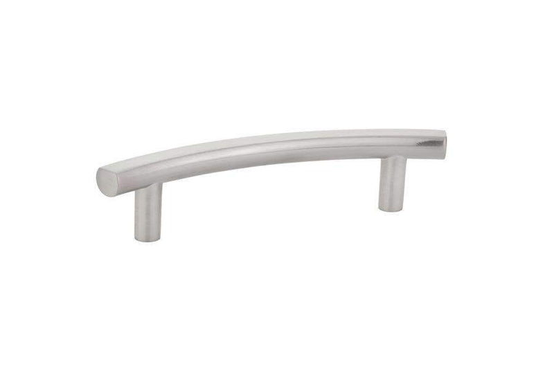 Emtek 86417 T-Curve Cabinet Bar Pulls 4'' - Stellar Hardware and Bath 