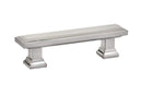 Emtek 86299 Geometric Rectangular Cabinet Pulls 3'' - Stellar Hardware and Bath 