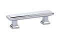 Emtek 86299 Geometric Rectangular Cabinet Pulls 3'' - Stellar Hardware and Bath 