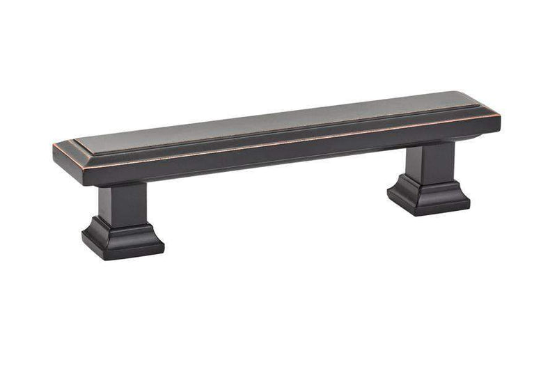 Emtek 86300 Geometric Rectangular Cabinet Pulls 3 1/2'' - Stellar Hardware and Bath 