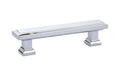 Emtek 86300 Geometric Rectangular Cabinet Pulls 3 1/2'' - Stellar Hardware and Bath 
