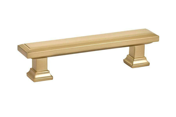 Emtek 86300 Geometric Rectangular Cabinet Pulls 3 1/2'' - Stellar Hardware and Bath 