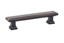 Emtek 86301 Geometric Rectangular Cabinet Pulls 4'' - Stellar Hardware and Bath 
