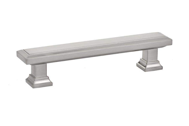 Emtek 86301 Geometric Rectangular Cabinet Pulls 4'' - Stellar Hardware and Bath 