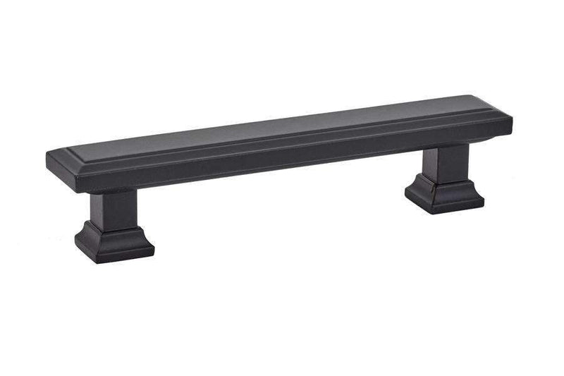 Emtek 86301 Geometric Rectangular Cabinet Pulls 4'' - Stellar Hardware and Bath 