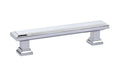 Emtek 86301 Geometric Rectangular Cabinet Pulls 4'' - Stellar Hardware and Bath 