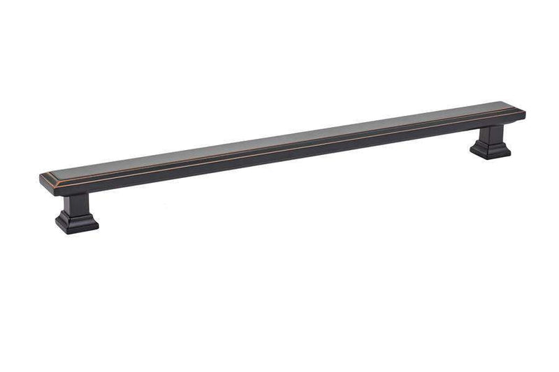 Emtek 86303 Geometric Rectangular Cabinet Pulls 10'' - Stellar Hardware and Bath 