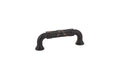 Emtek 86283 Ribbon & Reed Fixed Estate Cabinet Pulls 3'' - Stellar Hardware and Bath 