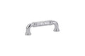 Emtek 86283 Ribbon & Reed Fixed Estate Cabinet Pulls 3'' - Stellar Hardware and Bath 