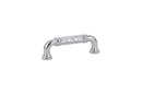 Emtek 86283 Ribbon & Reed Fixed Estate Cabinet Pulls 3'' - Stellar Hardware and Bath 