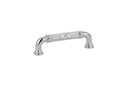 Emtek 86284 Ribbon & Reed Fixed Estate Cabinet Pulls 3 1/2'' - Stellar Hardware and Bath 