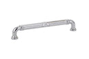 Emtek 86286 Ribbon & Reed Fixed Estate Cabinet Pulls 6'' - Stellar Hardware and Bath 