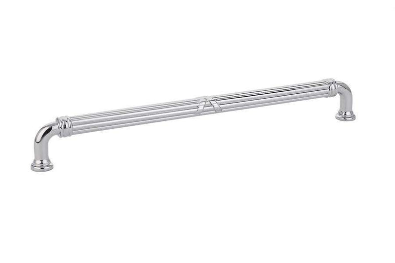 Emtek 86287 Ribbon & Reed Fixed Estate Cabinet Pulls 8'' - Stellar Hardware and Bath 