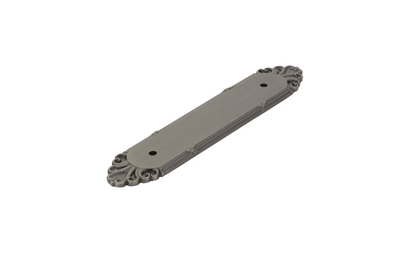 Emtek 86294 Ribbon & Reed Back Plate for Pull 4" - Stellar Hardware and Bath 