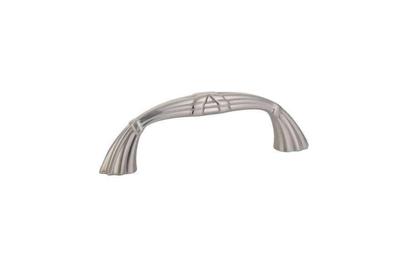 Emtek 86289 Ribbon & Reed Fixed Regal Cabinet Pulls 3 1/2'' - Stellar Hardware and Bath 