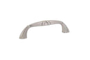 Emtek 86290 Ribbon & Reed Fixed Regal Cabinet Pulls 4'' - Stellar Hardware and Bath 