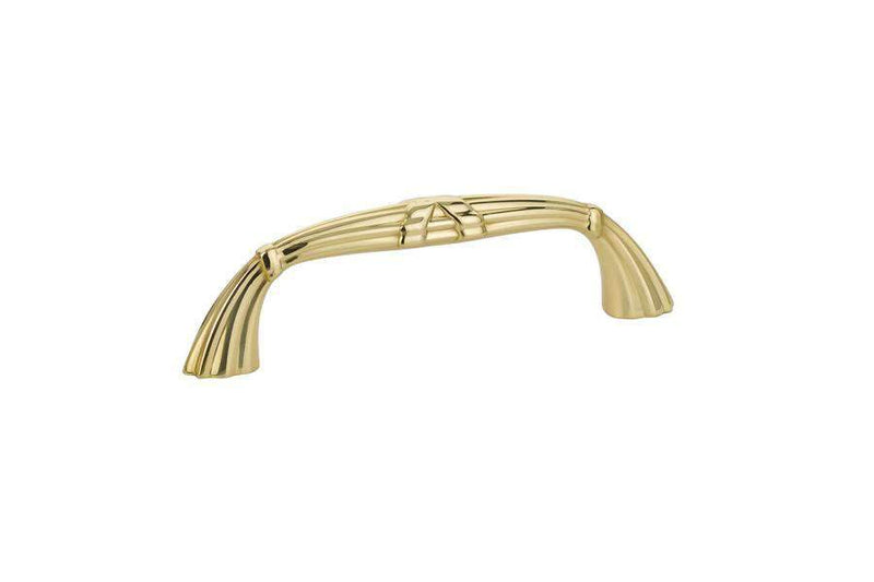 Emtek 86290 Ribbon & Reed Fixed Regal Cabinet Pulls 4'' - Stellar Hardware and Bath 