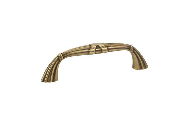 Emtek 86290 Ribbon & Reed Fixed Regal Cabinet Pulls 4'' - Stellar Hardware and Bath 