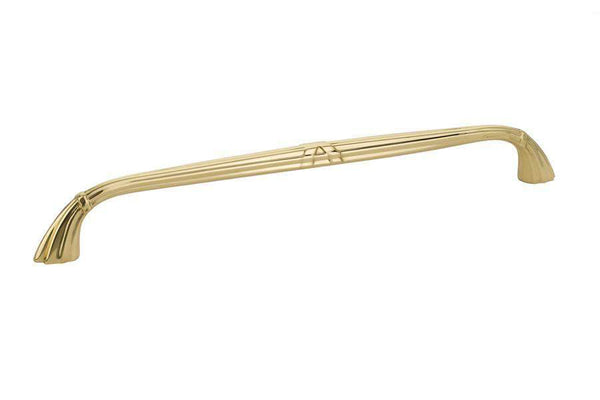 Emtek 86292 Ribbon & Reed Fixed Regal Cabinet Pulls 8'' - Stellar Hardware and Bath 