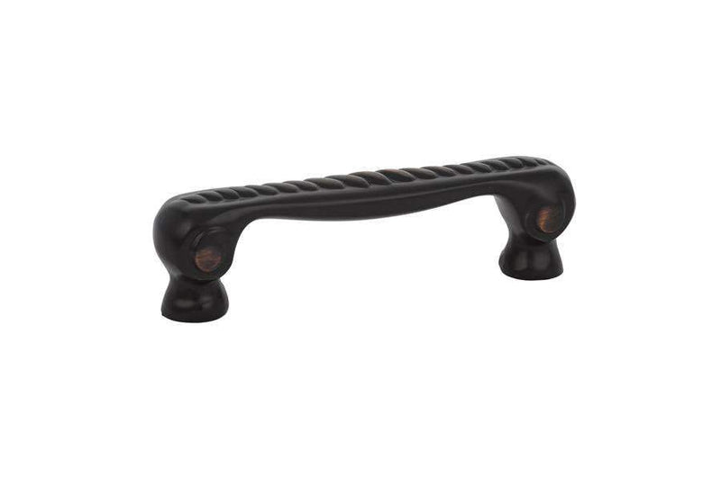 Emtek 86125 Rope Cabinet Pulls 3'' - Stellar Hardware and Bath 