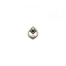 SMALL RING CABINET PULL CRP15 - 1 9/16" x 1 9/16" - Stellar Hardware and Bath 