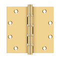 Deltana DSB55B Square Corner Ball Bearing Hinge - 5'' x 5'' - Stellar Hardware and Bath 