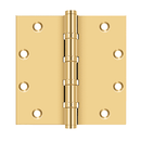 Deltana DSB55B Square Corner Ball Bearing Hinge - 5'' x 5'' - Stellar Hardware and Bath 