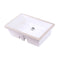 Lacava 5444UN-001 Cube White - Stellar Hardware and Bath 