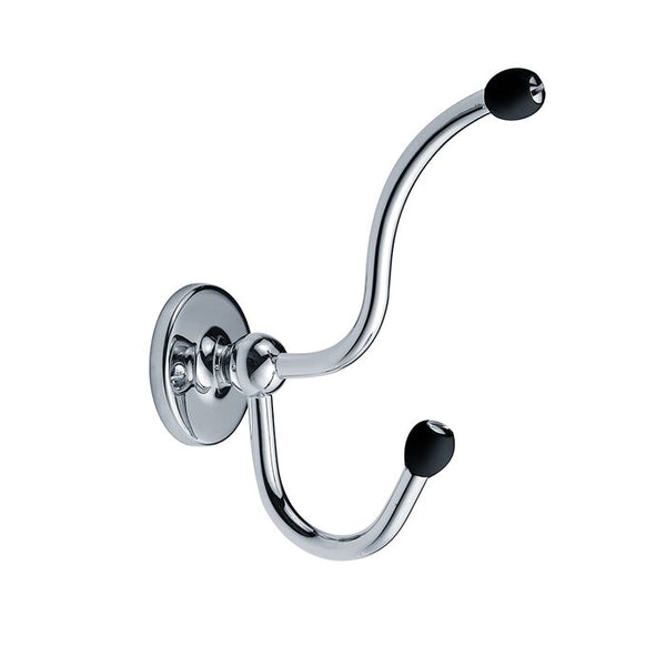 BK-4511 Classic Double Wall Mounted Robe Hook with Acorns - Stellar Hardware and Bath 