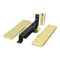 Deltana DASH95 Spring Hinge, Double Action w/ Solid Brass Cover Plates - Stellar Hardware and Bath 
