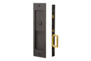 Emtek 2124 Passage Function Pocket Door Mortise -
Rustic Modern Rectangular - Stellar Hardware and Bath 