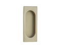 Emtek 2201 Flush Pull - Rectangular Brass - Stellar Hardware and Bath 