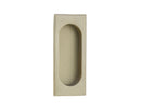 Emtek 2201 Flush Pull - Rectangular Brass - Stellar Hardware and Bath 