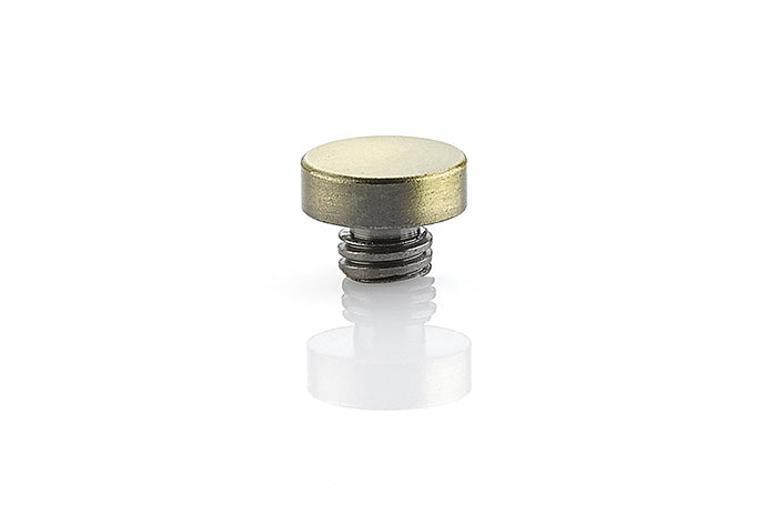 Emtek 97223 Button Tip Sets for Brass Hinges 3-1/2" - Stellar Hardware and Bath 