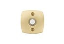 Emtek 2463 Doorbell - Contemporary with Modern Rectangular Rosette - Stellar Hardware and Bath 