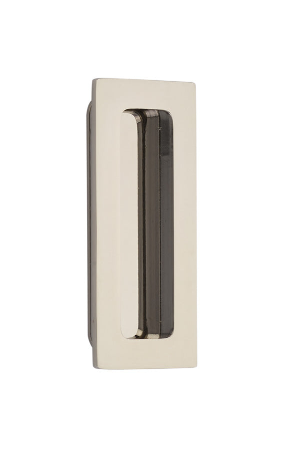 Emtek 220304 Flush Pull - Modern
Rectangular Brass 4" - Stellar Hardware and Bath 