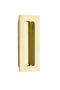 Emtek 220304 Flush Pull - Modern
Rectangular Brass 4" - Stellar Hardware and Bath 