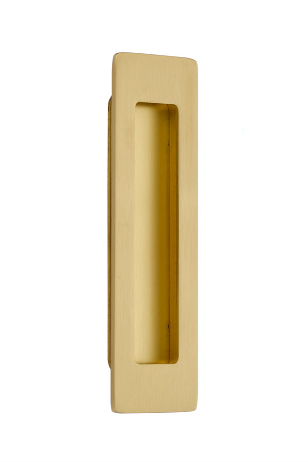 Emtek 220306 Flush Pull - Modern
Rectangular Brass 6" - Stellar Hardware and Bath 