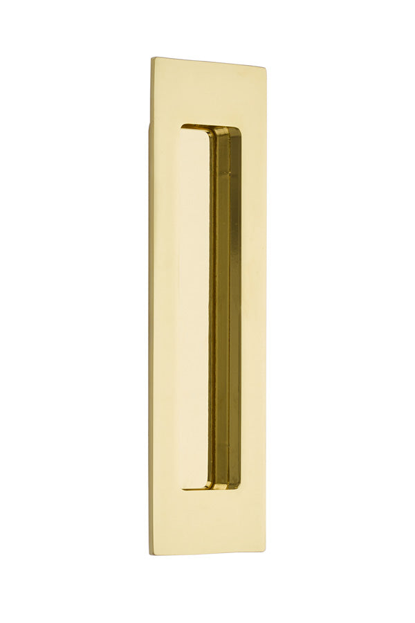 Emtek 220307 Flush Pull - Modern
Rectangular Brass 7" - Stellar Hardware and Bath 