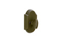 Emtek 8557 #1 Sandcast Bronze Single Sided Deadbolt - Stellar Hardware and Bath 